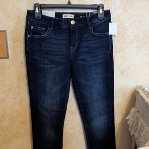 Warp + Weft NWT 10 Women's NYC  Indigo Skinny Jeans